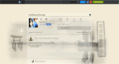 Desktop Screenshot of mesxdessinsxmanga.skyrock.com