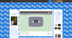 Desktop Screenshot of dauphin-bleu974.skyrock.com