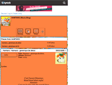 Tablet Screenshot of hamtaro-musiic.skyrock.com