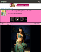 Tablet Screenshot of bellydance38.skyrock.com