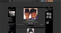 Desktop Screenshot of laurel-and-hardy.skyrock.com