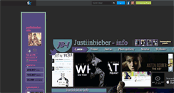 Desktop Screenshot of justiinbieber-info.skyrock.com