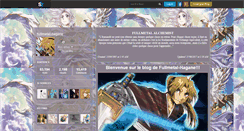 Desktop Screenshot of fullmetal-hagane.skyrock.com