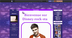 Desktop Screenshot of disney-rock-star.skyrock.com