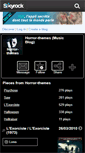 Mobile Screenshot of horror-themes.skyrock.com