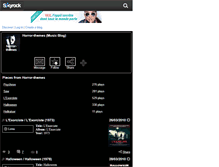 Tablet Screenshot of horror-themes.skyrock.com
