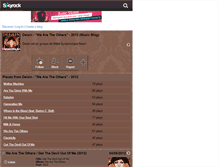 Tablet Screenshot of delainwearetheothers.skyrock.com