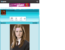 Tablet Screenshot of ginnyweasley34.skyrock.com