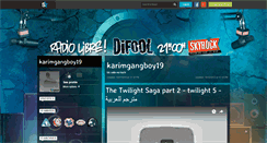 Desktop Screenshot of karimgangboy19.skyrock.com