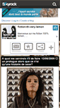 Mobile Screenshot of fiction-th-very-lemon.skyrock.com