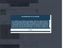 Tablet Screenshot of julie-justin-bieber.skyrock.com