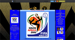 Desktop Screenshot of fifa2010africa.skyrock.com