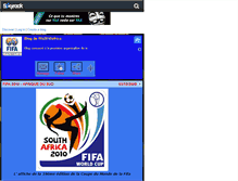 Tablet Screenshot of fifa2010africa.skyrock.com