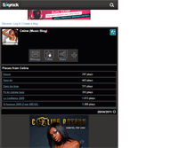 Tablet Screenshot of celinezouk.skyrock.com