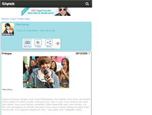 Tablet Screenshot of jbieberfic.skyrock.com