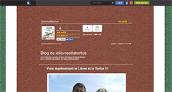 Desktop Screenshot of lelievreetlatortue.skyrock.com