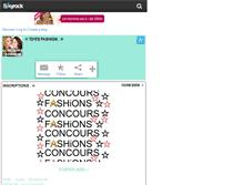 Tablet Screenshot of concours--fashion.skyrock.com