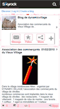Mobile Screenshot of dynamicvillage.skyrock.com