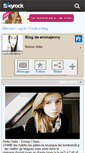 Mobile Screenshot of emmajenny.skyrock.com