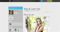 Desktop Screenshot of lover-feet.skyrock.com