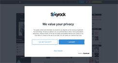 Desktop Screenshot of blackandwhite-44.skyrock.com