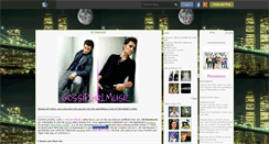 Desktop Screenshot of gossipgirlmusic.skyrock.com