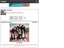 Tablet Screenshot of heymonday-france.skyrock.com