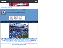 Tablet Screenshot of chelseafc-news.skyrock.com