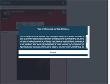 Tablet Screenshot of magaliie.skyrock.com