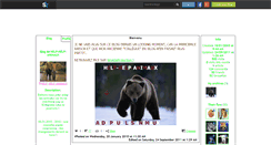 Desktop Screenshot of help-help-animaux.skyrock.com