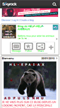 Mobile Screenshot of help-help-animaux.skyrock.com