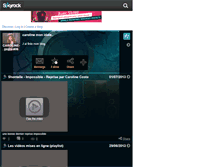 Tablet Screenshot of caroline-costa-406.skyrock.com