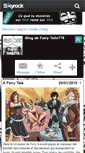 Mobile Screenshot of fairy-tailx778.skyrock.com