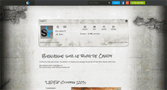 Desktop Screenshot of chad11.skyrock.com