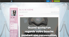 Desktop Screenshot of noemie.skyrock.com