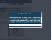 Tablet Screenshot of michelleakadawn2.skyrock.com