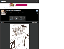 Tablet Screenshot of dessin-manga-passion.skyrock.com