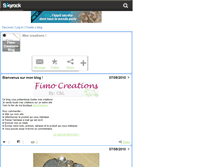 Tablet Screenshot of fimo-creations-blog.skyrock.com