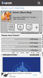 Mobile Screenshot of diisney-ziik.skyrock.com