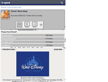 Tablet Screenshot of diisney-ziik.skyrock.com