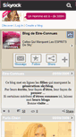 Mobile Screenshot of etre-connues.skyrock.com