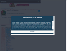 Tablet Screenshot of lucie-et-tatiana.skyrock.com