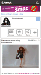 Mobile Screenshot of barbiemodel.skyrock.com