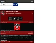Tablet Screenshot of acsrugby2008-2009.skyrock.com