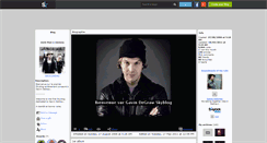 Desktop Screenshot of gavin-degraw.skyrock.com