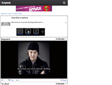 Tablet Screenshot of gavin-degraw.skyrock.com