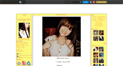 Desktop Screenshot of me-selena-marie-gomez.skyrock.com