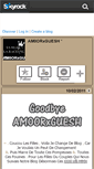 Mobile Screenshot of am0orxguesh.skyrock.com