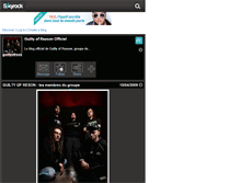 Tablet Screenshot of guiltyofreason68.skyrock.com