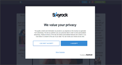 Desktop Screenshot of charlignos71.skyrock.com